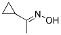 1-CYCLOPROPYL-ETHANONE OXIME Struktur