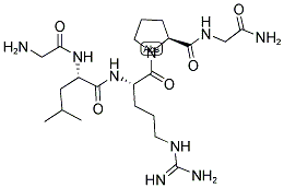 GLY-LEU-ARG-PRO-GLY-NH2 Struktur