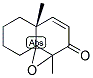 4,10B-DIMETHYL-4,5-EPOXYOCTAL-3-ONE Struktur