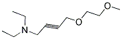 N1,N1-DIETHYL-4-(2-METHOXYETHOXY)BUT-2-YN-1-AMINE Struktur