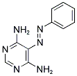 4,6-DIAMINO-5-(PHENYLAZO)PYRIMIDINE Struktur