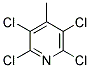 2,3,5,6-TETRACHLORO-4-METHYLPYRIDINE Struktur