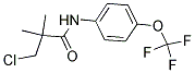 3-CHLORO-2,2-DIMETHYL-N-[4-(TRIFLUOROMETHOXY)PHENYL]PROPANAMIDE Struktur