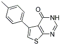 5-P-TOLYL-3H-THIENO[2,3-D]PYRIMIDIN-4-ONE Struktur