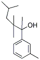 3,3,5-TRIMETHYL-2-(3-METHYLPHENYL)HEXAN-2-OL Struktur