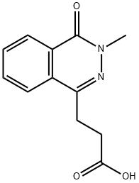 3-(3-METHYL-4-OXO-3,4-DIHYDRO-PHTHALAZIN-1-YL)-PROPIONIC ACID Struktur