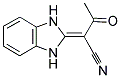 2-(1,3-DIHYDRO-2H-BENZIMIDAZOL-2-YLIDENE)-3-OXOBUTANENITRILE Struktur