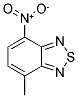 4-METHYL-7-NITRO-2,1,3-BENZOTHIADIAZOLE Struktur