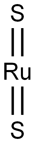 RUTHENIUM (IV) SULFIDE Struktur