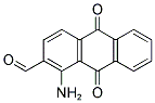 1-AMINO-9,10-DIOXO-9,10-DIHYDRO-2-ANTHRACENECARBALDEHYDE Struktur