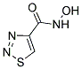 N-HYDROXY-1,2,3-THIADIAZOLE-4-CARBOXAMIDE Struktur