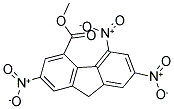 METHYL 2,5,7-TRINITRO-9H-FLUORENE-4-CARBOXYLATE Struktur