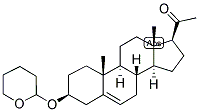 5-PREGNEN-3BETA-OL-20-ONE 3-(2'-TETRAHYDROPYRANYL) ETHER Struktur