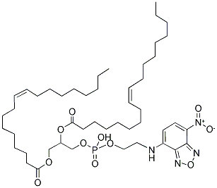 1,2-DIOLEOYL-SN-GLYCERO-3-PHOSPHOETHANOLAMINE-N-(7-NITRO-2-1,3-BENZOXADIAZOL-4-YL) Struktur