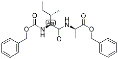 CBZ-L-ILE-D-ALA BENZYL ESTER Struktur