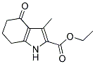 ETHYL 3-METHYL-4-OXO-4,5,6,7-TETRAHYDRO-1H-INDOLE-2-CARBOXYLATE Struktur