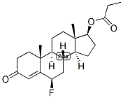 4-ANDROSTEN-6-BETA-FLUORO-17-BETA-OL-3-ONE PROPIONATE Struktur