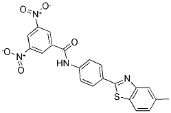 (3,5-DINITROPHENYL)-N-(4-(5-METHYLBENZOTHIAZOL-2-YL)PHENYL)FORMAMIDE