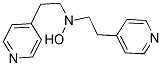 N,N-BIS-(2-PYRIDIN-4-YL-ETHYL)-HYDROXYLAMINE Struktur