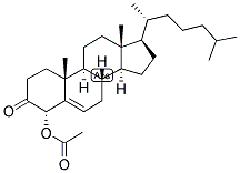 5-CHOLESTEN-4ALPHA-OL-3-ONE-4 ACETATE Struktur