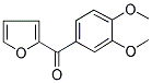 2-(3,4-DIMETHOXYBENZOYL)FURAN Struktur