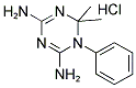 6,6-DIMETHYL-1-PHENYL-1,6-DIHYDRO-1,3,5-TRIAZINE-2,4-DIAMINE HYDROCHLORIDE Struktur