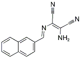 2-AMINO-1-(1-AZA-2-(2-NAPHTHYL)VINYL)ETHENE-1,2-DICARBONITRILE