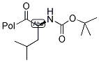 BOC-LEU-PAM RESIN Struktur