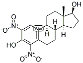 1,3,5(10)-ESTRATRIEN-2,4-DINITRO-3,17-BETA-DIOL Struktur