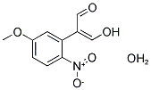 3-HYDROXY-2-(5-METHOXY-2-NITROPHENYL)ACRYLALDEHYDE HYDRATE Struktur