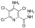 4-AMINO-3,5,6-TRICHLOROPYRIDINE-2-CARBOHYDRAZIDE Struktur