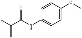 N-(4-METHOXY-PHENYL)-2-METHYL-ACRYLAMIDE Struktur