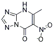 5-METHYL-6-NITRO[1,2,4]TRIAZOLO[1,5-A]PYRIMIDIN-7(4H)-ONE Struktur