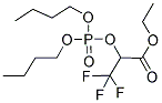 ETHYL 2-[(DIBUTOXYPHOSPHORYL)OXY]-3,3,3-TRIFLUOROPROPANOATE Struktur