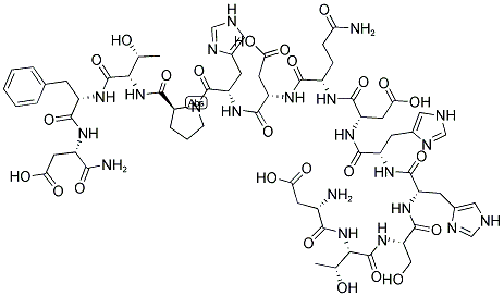 ASP-THR-SER-HIS-HIS-ASP-GLN-ASP-HIS-PRO-THR-PHE-ASP-NH2