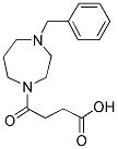 4-(4-BENZYL-1,4-DIAZEPAN-1-YL)-4-OXOBUTANOIC ACID Struktur