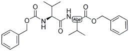 CBZ-L-VAL-VAL BENZYL ESTER Struktur