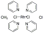 DICHLOROTETRAPYRIDINERHODIUM (III) CHLORIDE HYDRATE Struktur