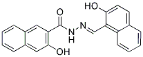 3-HYDROXY-N'-[(1E)-(2-HYDROXY-1-NAPHTHYL)METHYLENE]-2-NAPHTHOHYDRAZIDE Struktur