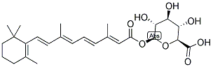 ALL-TRANS-RETINOYL B-GLUCURONIDE Struktur