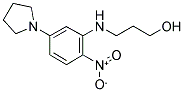 3-[(2-NITRO-5-PYRROLIDIN-1-YLPHENYL)AMINO]PROPAN-1-OL Struktur