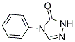 4-PHENYL-2,4-DIHYDRO-3H-1,2,4-TRIAZOL-3-ONE Struktur