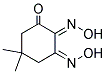 2,3-DI(HYDROXYIMINO)-5,5-DIMETHYLCYCLOHEXAN-1-ONE Struktur