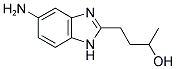 4-(5-AMINO-1H-BENZOIMIDAZOL-2-YL)-BUTAN-2-OL Struktur