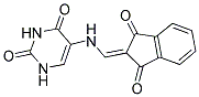 5-(((1,3-DIOXOINDAN-2-YLIDENE)METHYL)AMINO)-1H,3H-1,3-DIAZINE-2,4-DIONE