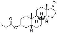 5-BETA-ANDROSTAN-3-ALPHA-OL-17-ONE PROPIONATE Struktur