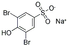 3,5-DIBROMO-4-HYDROXYBENZOLSULFONIC ACID SODIUM Struktur