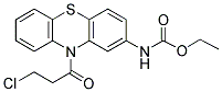 [10-(3-CHLORO-PROPIONYL)-10H-PHENOTHIAZIN-2-YL]-CARBAMIC ACID ETHYL ESTER Struktur