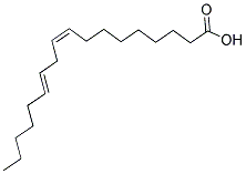 9(Z),12(E)-OCTADECADIENOIC ACID Struktur