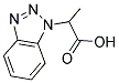 2-BENZOTRIAZOL-1-YL-PROPIONIC ACID Struktur